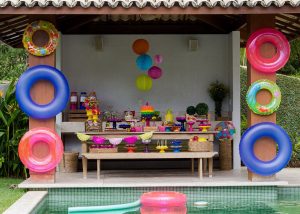 Ideias de Festas na Piscina 2020, Decoração de Festas na Piscina 2020 , Temas de Festas na Piscina 2020