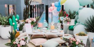 Ideias de Festas na Piscina 2020, Decoração de Festas na Piscina 2020 , Temas de Festas na Piscina 2020